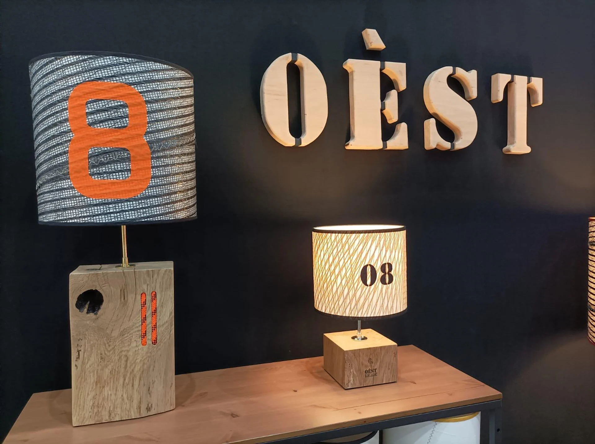 OÈST Ateliers - handcrafted pieces in recycled boat sails, made in the Landes