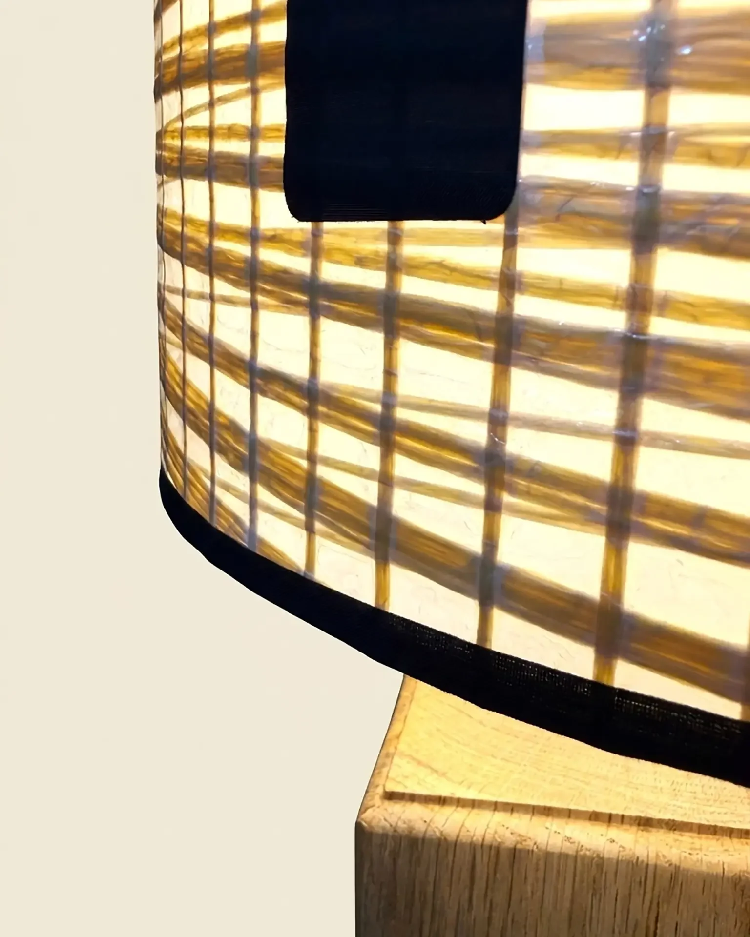Babord Lamp in colourful recycled boat sail, OÈST Ateliers, Landes - view 5