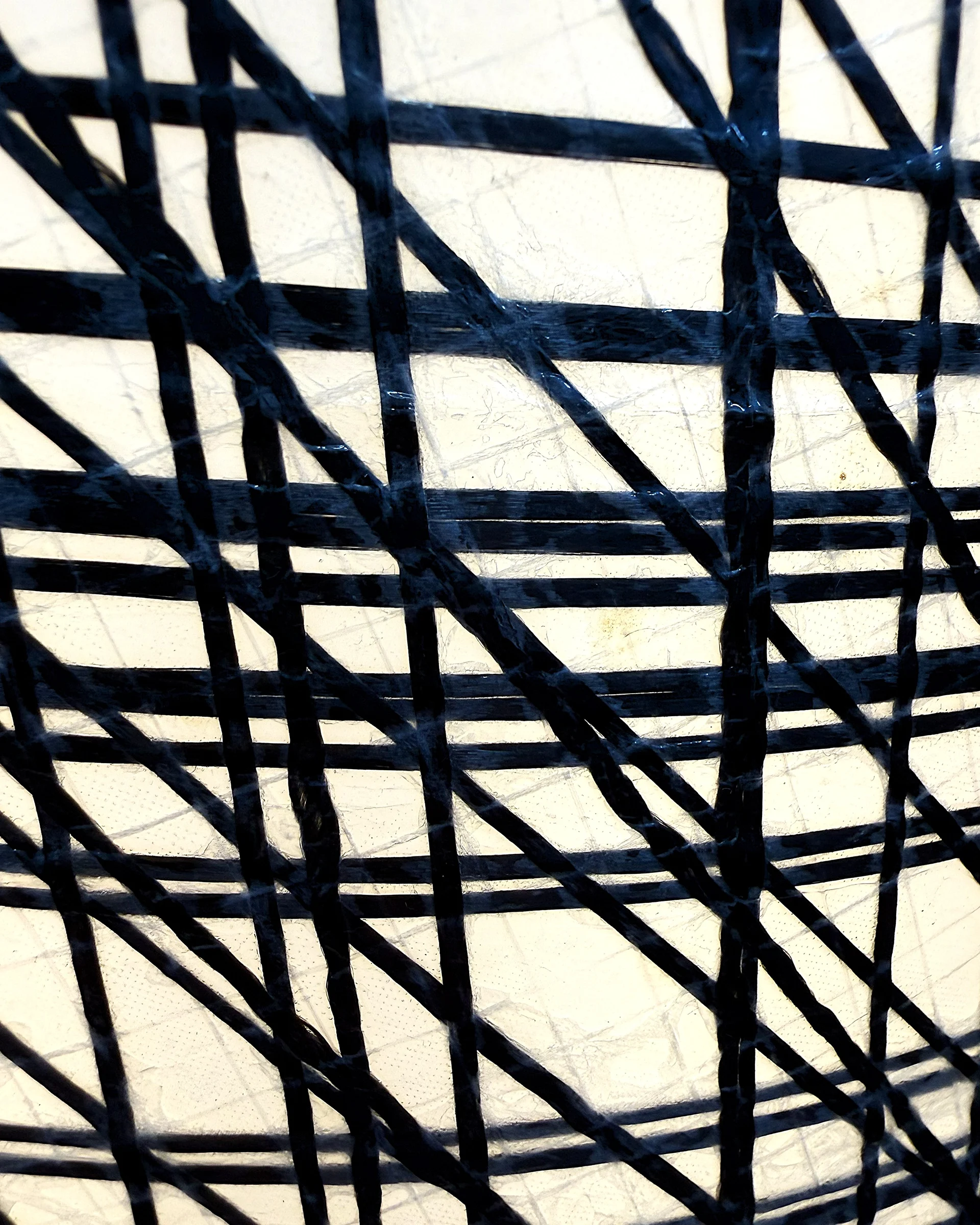 Babord Lamp in colourful recycled boat sail, OÈST Ateliers, Landes - view 5
