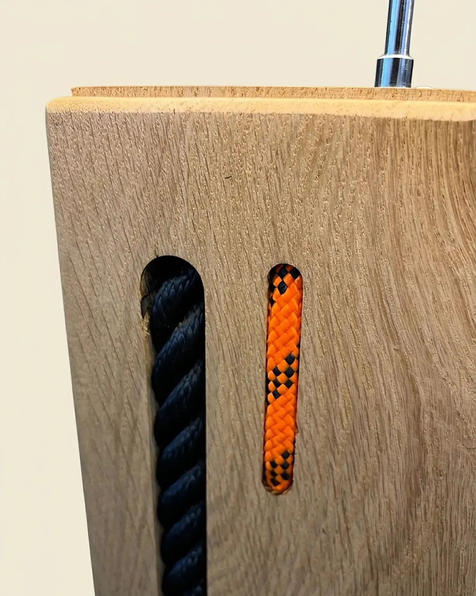 Babord Lamp in colourful recycled boat sail, OÈST Ateliers, Landes - view 3