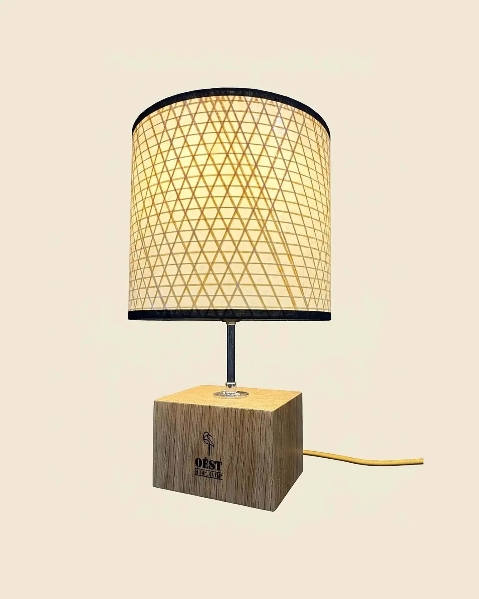 Mini Transat Lamp in recycled boat sail, OÈST Ateliers, Landes - view 3