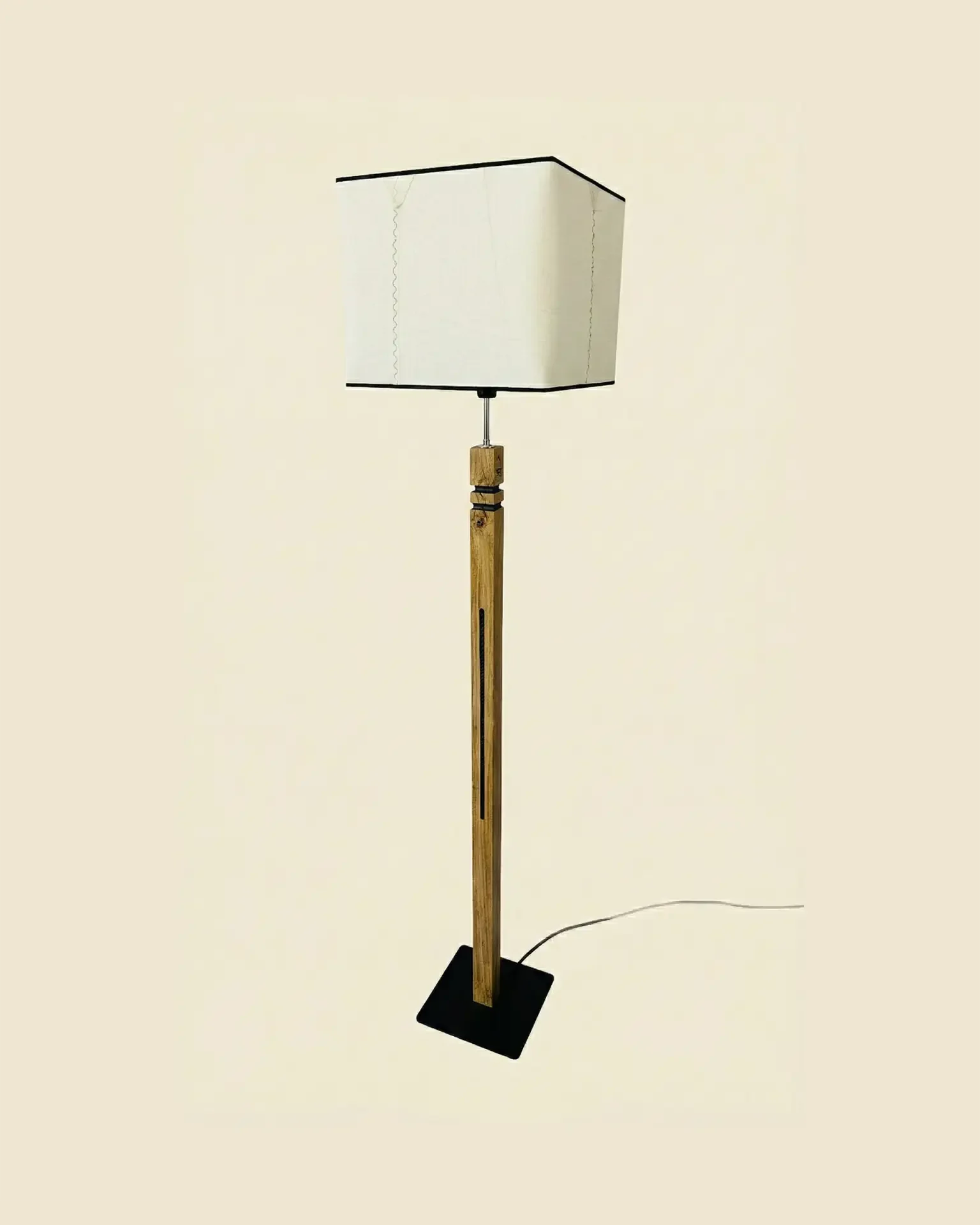 Ciboure Lighthouse - lighthouse lamp in recycled boat sail, OÈST Ateliers