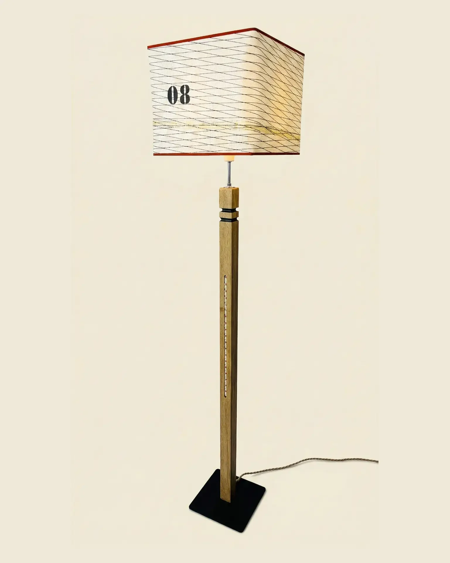 Cordouan Lighthouse - lighthouse lamp in recycled boat sail, OÈST Ateliers - view 8