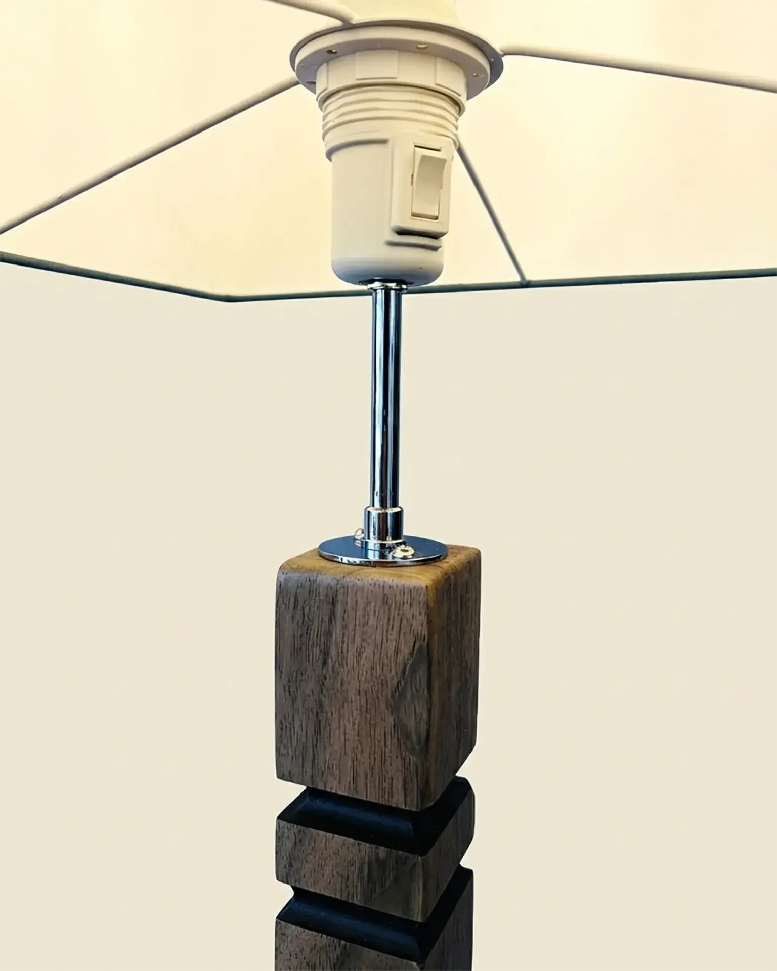 Pierres Noires Lighthouse - lighthouse lamp in recycled boat sail, OÈST Ateliers - view 6