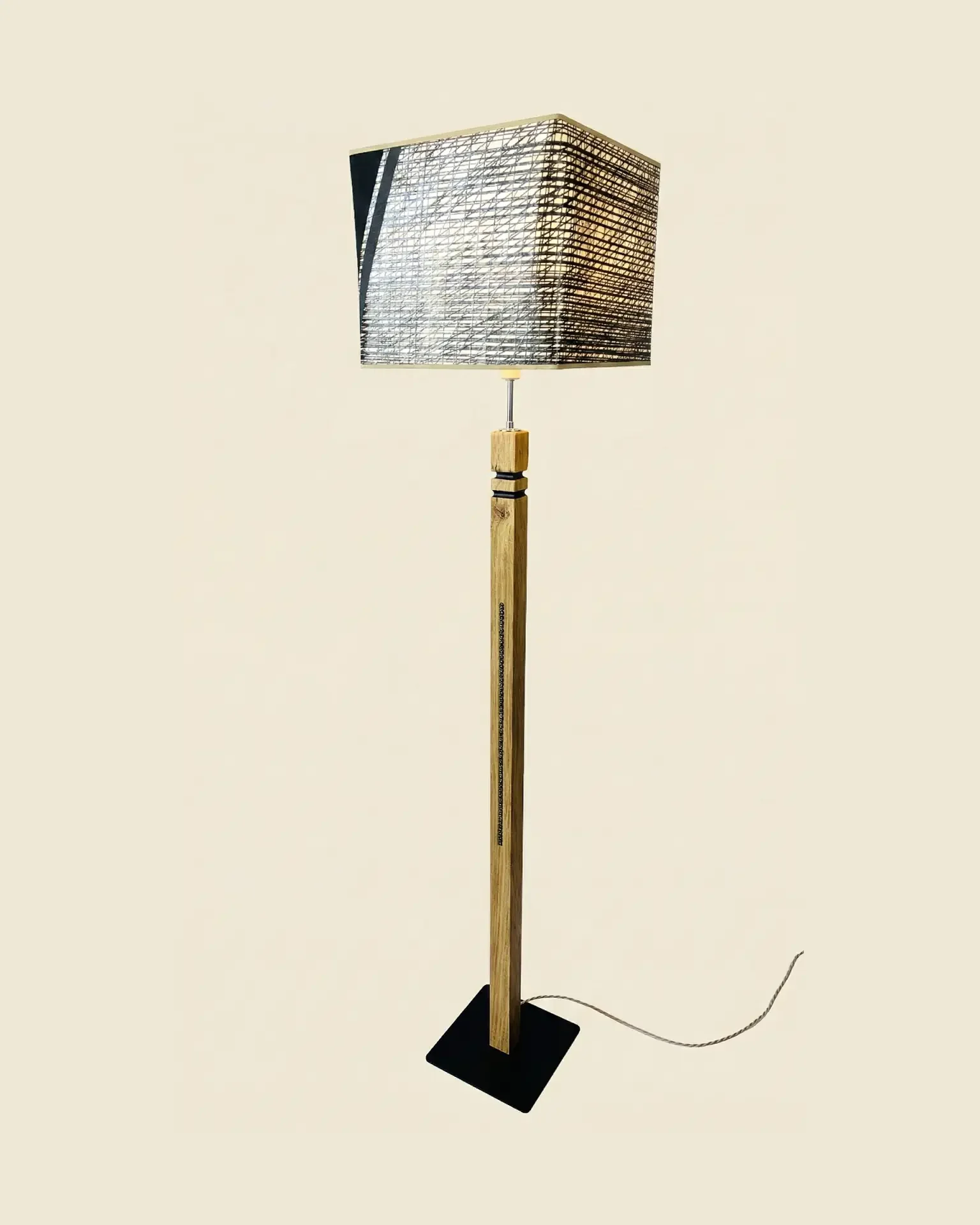 Cap Fréhel Lighthouse - lighthouse lamp in recycled boat sail, OÈST Ateliers - view 8