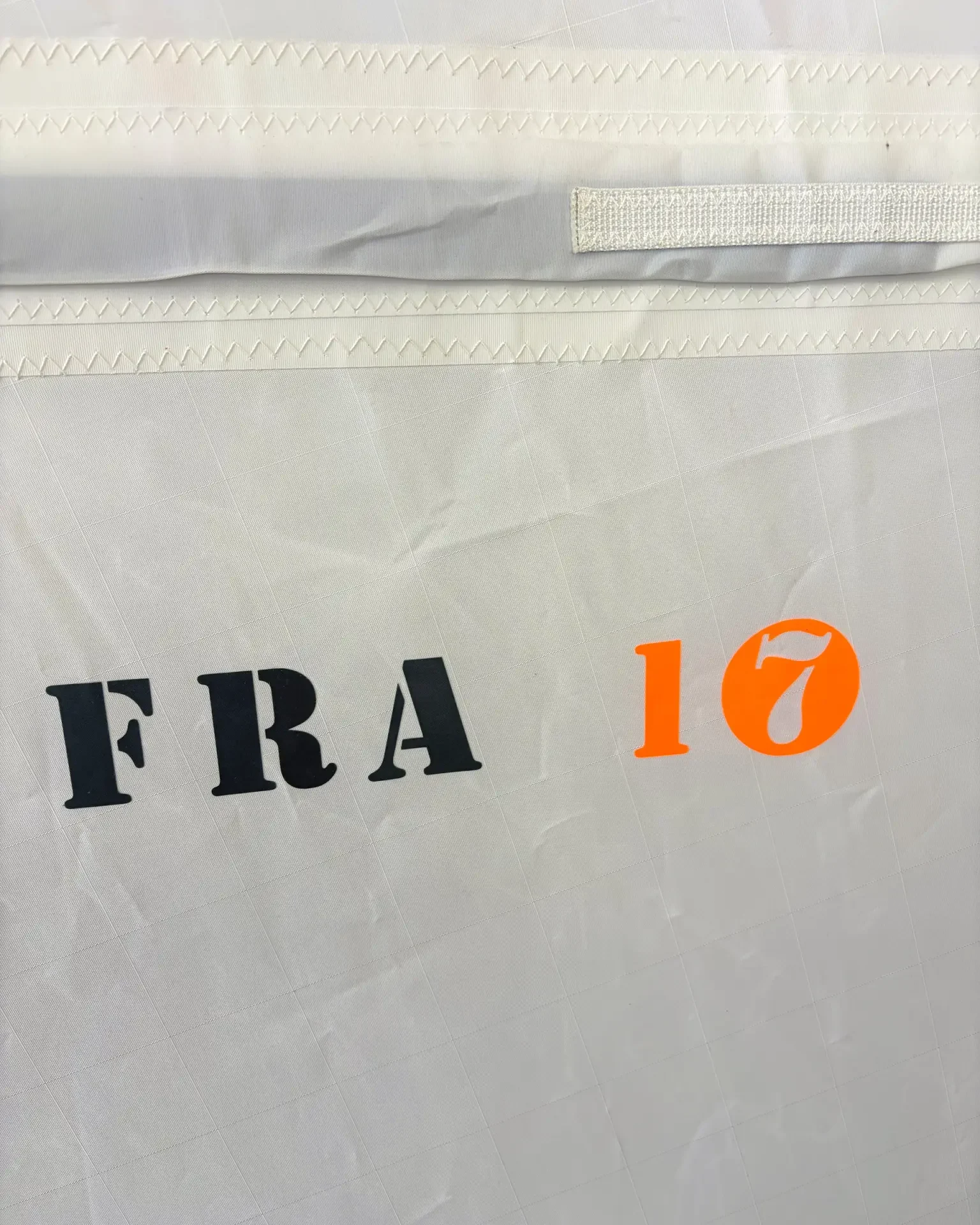 FRA 17 artwork - wall art made from a recycled boat sail by OÈST Ateliers - view 3